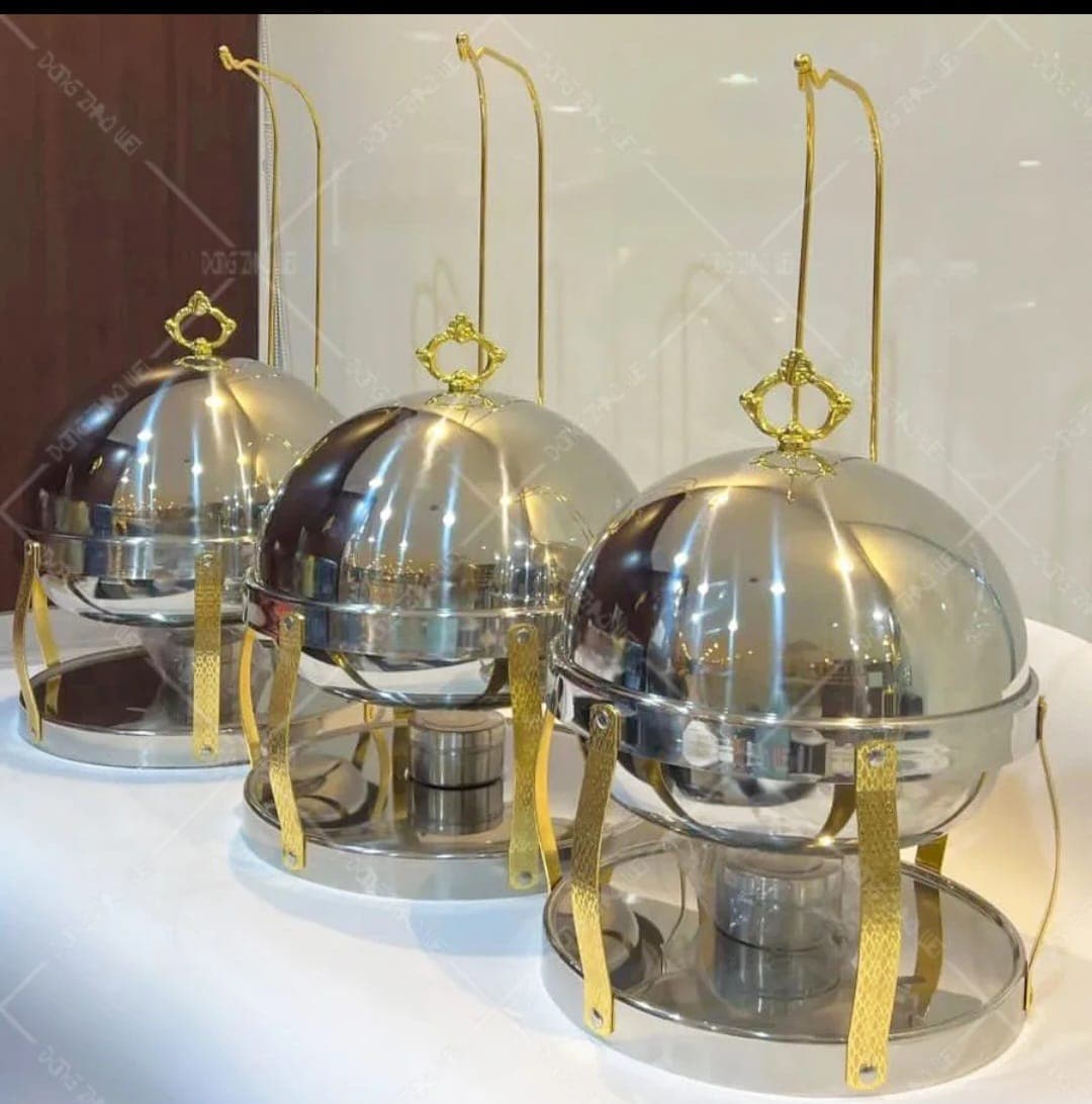 Solid Silver-Gold Chafer